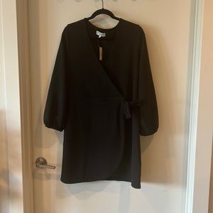 Madewell Texture and Thread Wrap Dress
